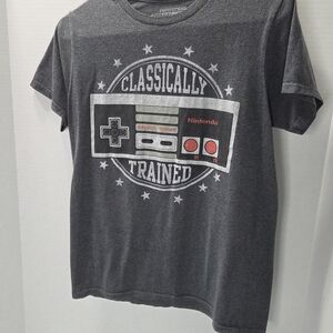 Nintendo Classically Trained Gray T-Shirt